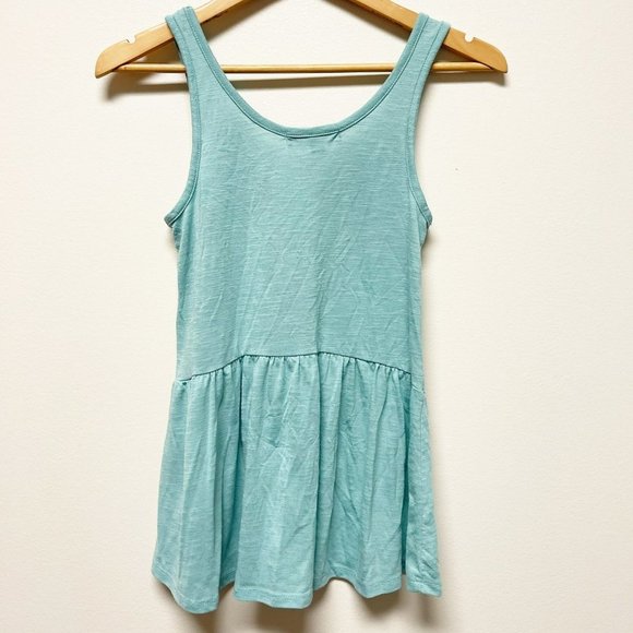 LIVING DOLL Teal Tribal Embroidered Baby Doll Tank Top Size S - Picture 5 of 10